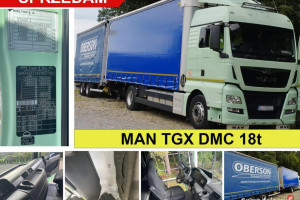 MAN TGL/TGX 18.440 /DMC 18t / - Hak , Webasto