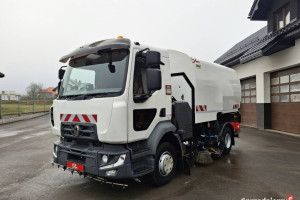 Renault D12 Midlum Zamiatarka SEMAT Zoeller FAUN Euro 6 SzczotkiL/R Karcher