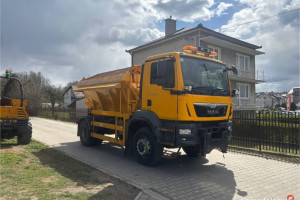 MAN TGM 18.250 4x4 2014 Piaskarka solarka econ euro6 manual