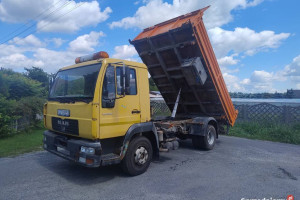 man 12.163 wywrotka 3 stronna ,blokada mostu , 7t ladownosci