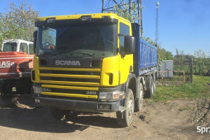 Scania 8x6 3stronny wywrot