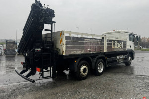 MAN TGA.400 MAN TGA 26.400 + HIAB 166 XS DUO gotowy do pracy, pierwsza ręk…