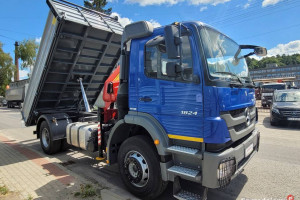 Mercedes AXOR 1824 HDS HMF 1063 Radiowy PILOT Nowy Kiper Wywrotka Dźwig Eu5