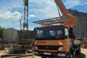 Podnośnik koszowy 27 m Wumag Palfinger WT 270 zwyżka Ruthmann Bison TKA