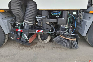 Mercedes-Benz Atego 1524 Zamiatarka FAUN Rura Do Liści 2010r EUnited PM10