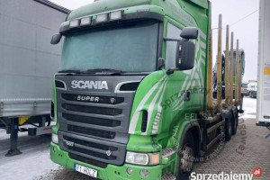Ciężarówka do transportu drewna SCANIA R560 LB6X4 HNA AUTOMAT 2012r.