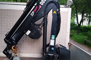 HDS Hiab 008T z WCIĄGARKĄ 12V 840kg UDT 2 lata nie HMF fassi dźwig żu