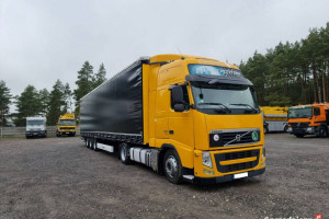Volvo FH 13 460 EEV ADR automat low deck 20A13 + KRONE MEGA SAF 4 sztuki L…