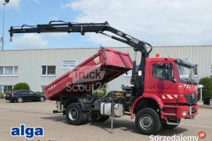 MERCEDES ATEGO 1828 Wywrotka Meiller 4X4 HDS HIAB