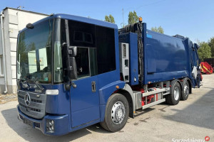 Mercedes Econic 2630 śmieciarka 2018 rok dwie KOMORY JOAB 20m3 EURO 6