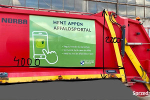 Zabudowa śmieciarki NORBA RL200 15,6m3