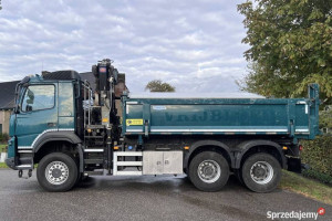 Volvo FMX Wywrotka 6x6 z dzwigiem