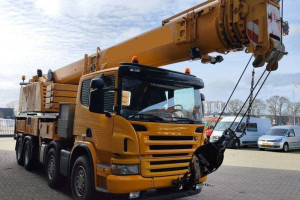 Uzywany  dzwig samochodowy Liebherr LTF 1045-4.1 SCANIA