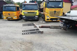 Pomoc Drogowa  Laweta Mercedes Actros Euro 6