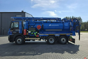 Iveco WUKO MULLER KOMBI DO CZYSZCZENIA KANAŁÓW WUKO asenizacyjny separator…