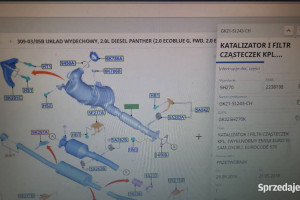 DPF FORD TRANSIT COURIER 2327075 H1B15H270BE BRATFORD RADOM H1B1 5H270 BE