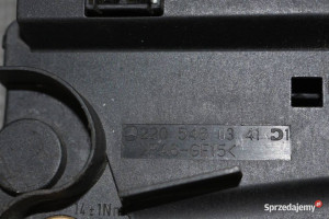 MERCEDES S KLASA W220 SKRZYNKA BEZPIECZNIKÓW 2205460341