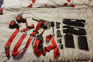 Komplet pasów bezpieczeństwa do sportinga