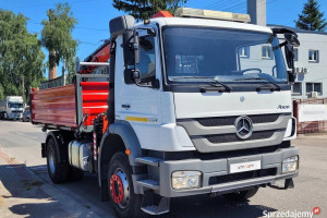 MERCEDES AXOR 1824 44.000 km HDS PALFINGER CZERPAK NOWY KIPER WYWROTKA