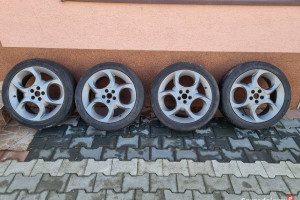 Alufelgi 17 Alfa Romeo 7j ET40.5 Barum Bravuris 3 215 45 Vredestein Ultrac