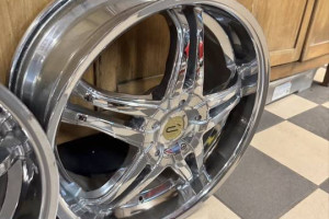 Felgi chromowane 20" dwa rozstawy