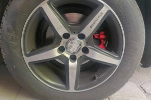 koła,felgi aluminiowe amg 16 z nowymi oponami kleber