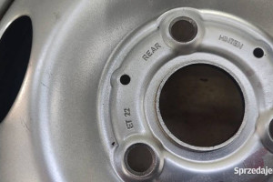 39RB2.38RB2 FELGA STALOWA 5,5JX15H2 3x112 ET-1 ET22 SMART FORTWO OC57,1