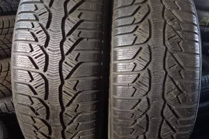 2x Opona UŻYWANA ZIMOWA 215/55R17 KLEBER 149zł WYSYŁKA GRATIS