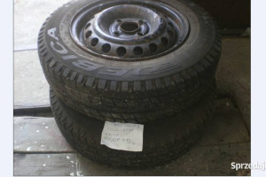 koła Opony zimowe z felgami opel corsa B,2 sztuki