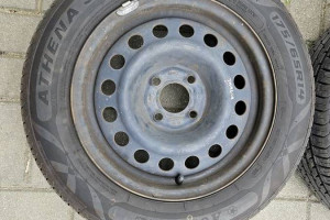 4x Felga stalowa 14" Renault Thalia,Clio + Opony letnie Austone 175/65R14