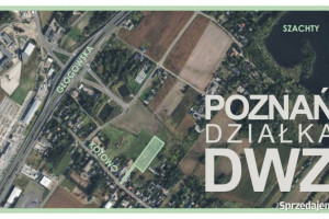 POZNAŃ - Działka budowlana z DWZ pod zespół domów jednorodzinnych.