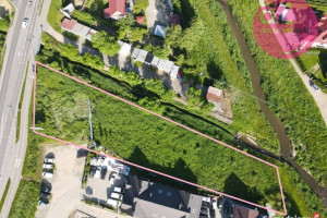 Działka pod komis samochodowy, plac lub magazyn .