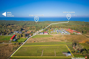 Działka nad morzem w Jarosławcu, blisko piaszczystej "plaży Dubaj"