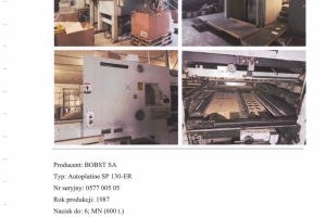 Syndyk sprzeda sprzęt do produkcji opakowań kartonowych