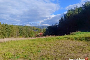 Słoneczna, widokowa działka w Jasienicy Rosielnej.