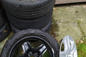 Opel 7x17", 5x105, opony letnie 215/50 R 17