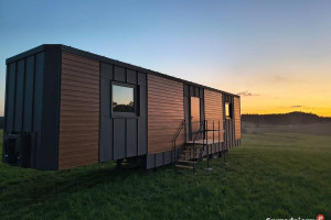 Dom mobilny na bazie naczepy TIR