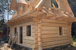 Dom z Bali Rekreacyjny Góralski Mszenie Montaż TRANSPIORT CAŁA PL