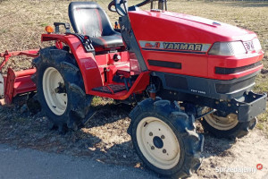 Ciągniki mini traktor ogrodniczy Yanmar+ glebogryzarka jak kubota iseki