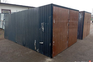 Garaż blaszany II i III gatunek duża ilość