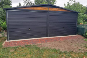 Garaż blaszany, 6x5,8 .Profil Zamknięty OCYNK SZYBKA REALIZACJA