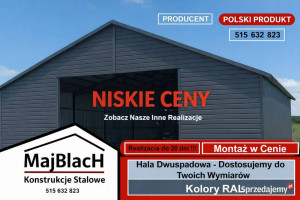 GARAŻE BLASZANE - Schowek na Narzędzia - Wiatka Ogrodowa – Maj-BlacH