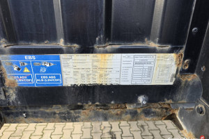 Naczepa platforma KOGEL SN24 (2015, niski załadunek MAXI)