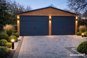 Garaż blaszany domek narzędziowy ogrodowy 7x7 6x6